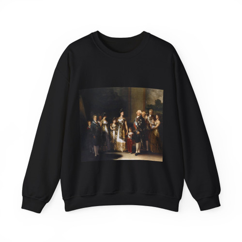 GOYA Y LUCIENTES, Francisco de - Charles IV and his Family (Artwork) Crewneck Sweatshirt