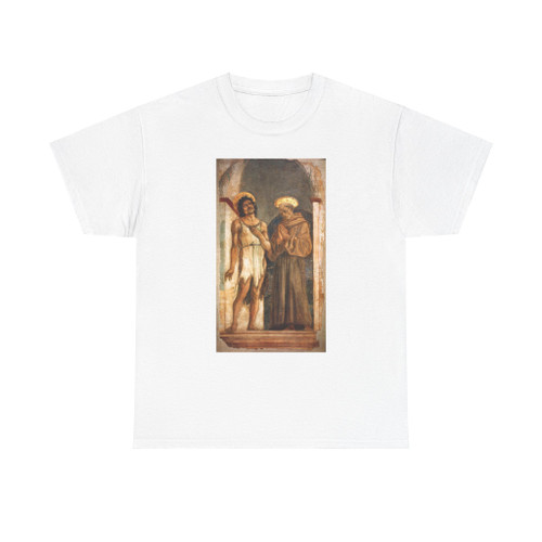 DOMENICO Veneziano - St John the Baptist and St Francis (Artwork) T-Shirt