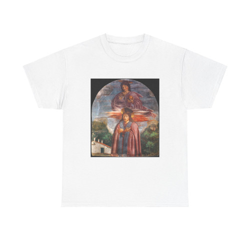 ANDREA del Castagno - 1450s - St Julian and the Redeemer (Artwork) T-Shirt