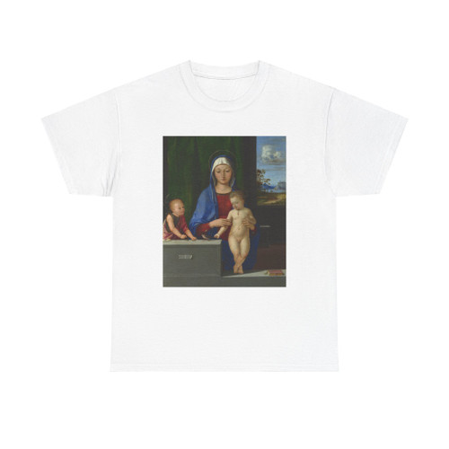 ANTONIO, Solario - The Virgin and Child with Saint John (Artwork) T-Shirt