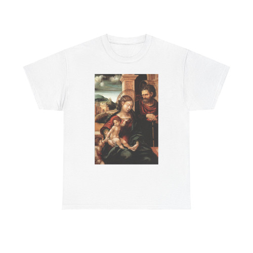 BURGKMAIR, Hans - Holy Family with the Child St John (Artwork) T-Shirt