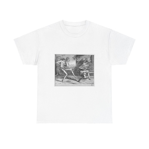 BRUEGEL, Pieter the Elder - Two fools of the carnival (Artwork) T-Shirt