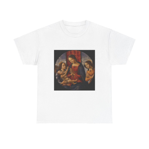 MAINARDI, Bastiano - Virgin Adoring the Child with Two Angels (Artwork) T-Shirt
