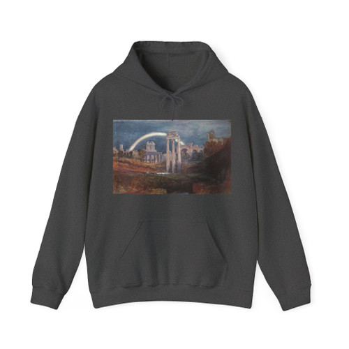 TURNER, Joseph Mallord William - Rome The Forum with a Rainbow (Artwork) Hoodie