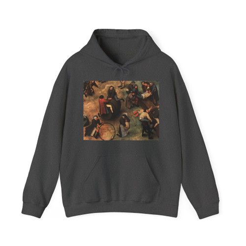 BRUEGEL, Pieter the Elder - 02 - Children's Games - detail (1) (Artwork) Hoodie