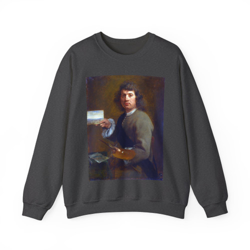 COQUES, Gonzales - Sight (Portrait of Robert van den Hoecke) (Artwork) Crewneck Sweatshirt