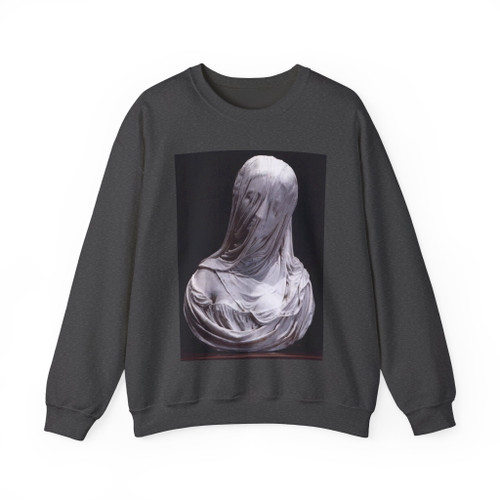 CORRADINI, Antonio - Bust of a Veiled Woman (Puritas)2 (Artwork) Crewneck Sweatshirt