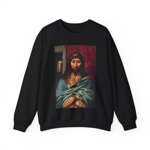 COTER, Colijn de - Christ as the Man of Sorrows (Artwork) Crewneck Sweatshirt