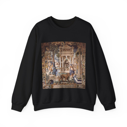 COUSIN, Jean the Elder - St Mammes and Duke Alexander (Artwork) Crewneck Sweatshirt