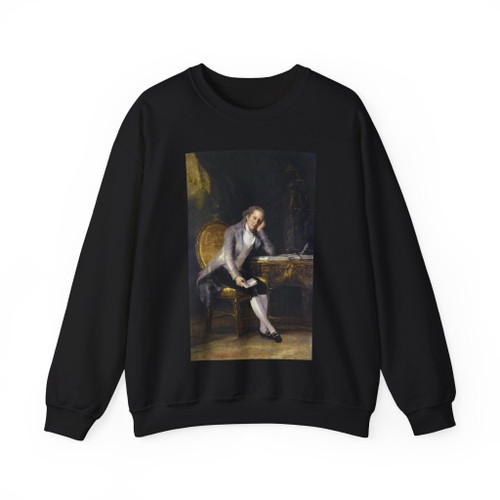 GOYA Y LUCIENTES, Francisco de - Gaspar Melchor de Jovellanos (Artwork) Crewneck Sweatshirt