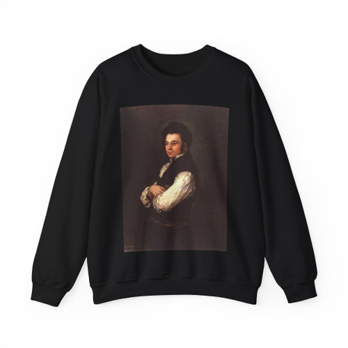 GOYA Y LUCIENTES, Francisco de - Tiburcio Perez y Cuervo (Artwork) Crewneck Sweatshirt
