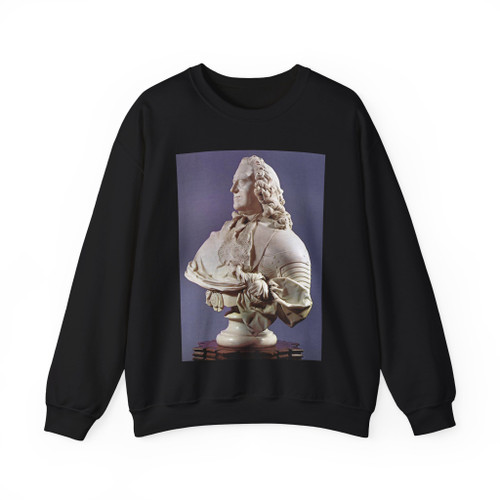 ROUBILIAC, Louis-Francois - George II King of England (Artwork) Crewneck Sweatshirt