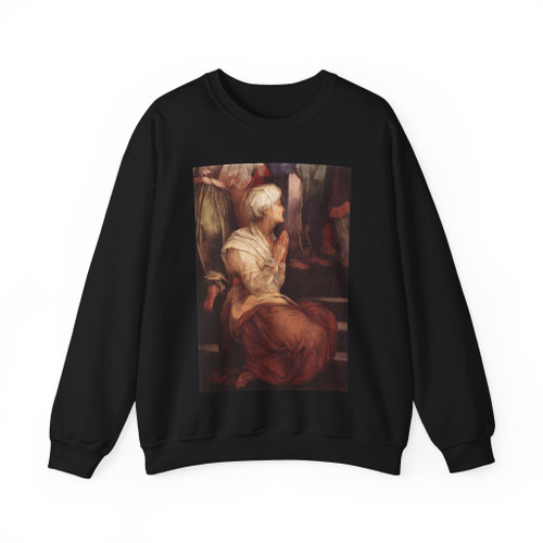 ROSSO Fiorentino - Marriage of the Virgin (detail) (Artwork) Crewneck Sweatshirt