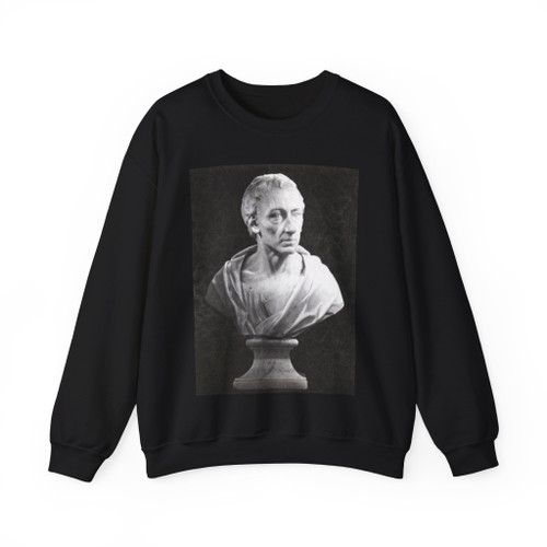 ROUBILIAC, Louis-Francois - Bust of Alexander Pope (Artwork) Crewneck Sweatshirt