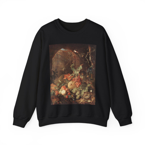 HEEM, Jan Davidsz. de - Still-life with Bird-nest (Artwork) Crewneck Sweatshirt