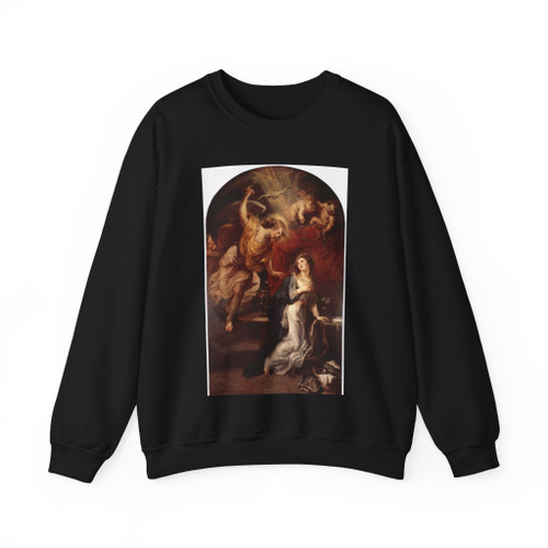RUBENS, Peter Paul - Annunciation (Artwork) Crewneck Sweatshirt