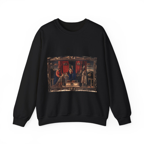 BELLINI, Giovanni - 1480-89 - 3.Barbarigo Altarpiece - Barbarigo Altarpiece (Artwork) Crewneck Sweatshirt
