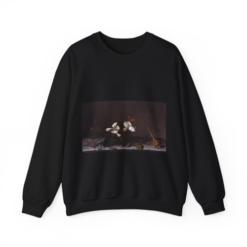 AST, Balthasar van der - Still-Life with Apple Blossoms (Artwork) Crewneck Sweatshirt
