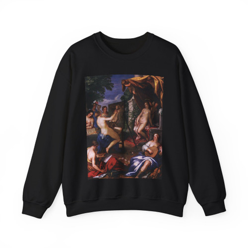ROTTENHAMMER, Johann - Allegory of the Arts (Artwork) Crewneck Sweatshirt