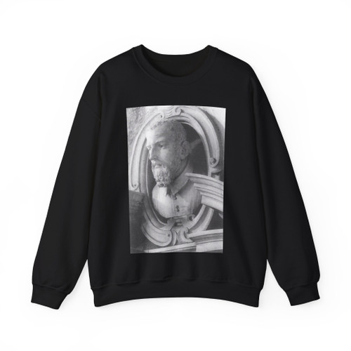 BERNINI, Gian Lorenzo - 1610 - Bust of Giovan Battista Santoni (Artwork) Crewneck Sweatshirt