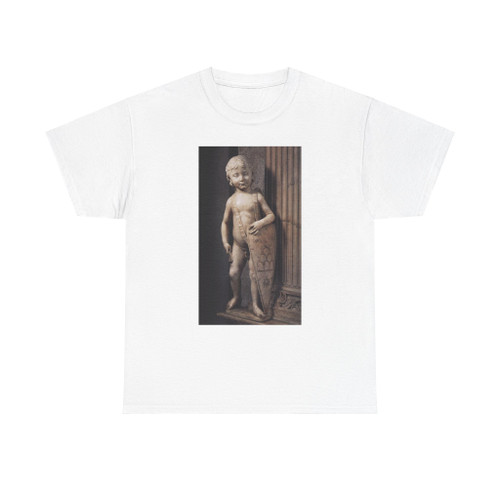 DESIDERIO da Settignano - Tomb of Carlo Marsuppini (detail) (Artwork) T-Shirt
