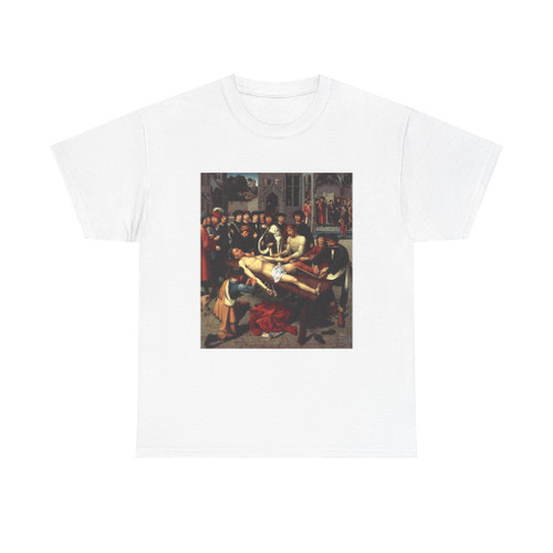 DAVID, Gerard - The Judgment of Cambyses (right panel) (Artwork) T-Shirt