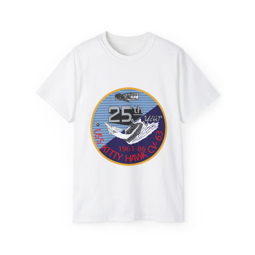 25th year USS Kitty Hawk CV 63 (U.S. Navy) T-Shirt