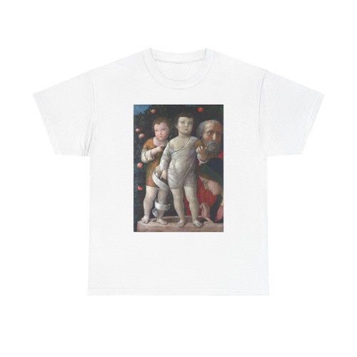 MANTEGNA, Andrea - The Holy Family with Saint John (Artwork) T-Shirt