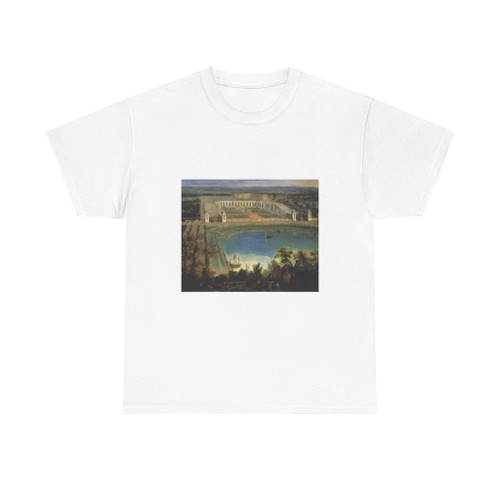 MARTIN, Jean-Baptiste - View of the Orangerie (detail) (Artwork) T-Shirt
