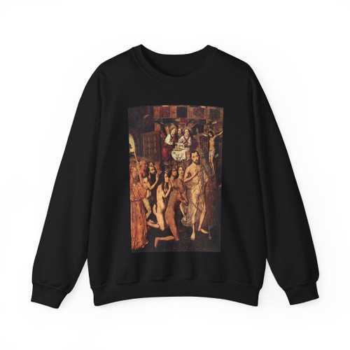 BERMEJO, Bartolome - Christ Leading the Patriarchs to the Paradise (Artwork) Crewneck Sweatshirt