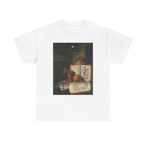 LUTTICHUIJS, Simon - Vanitas Still-Life with a Skull (Artwork) T-Shirt