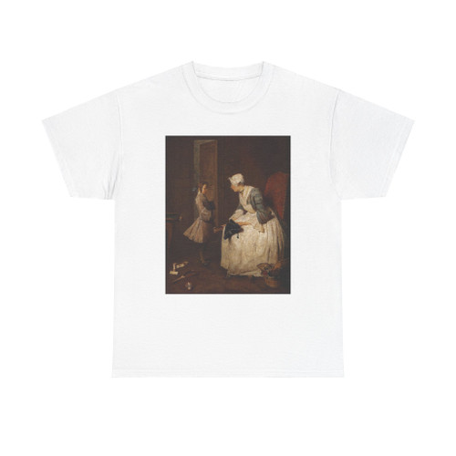 CHARDIN, Jean-Baptiste-Simeon - La Gouvernante (The Governess) (Artwork) T-Shirt