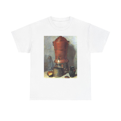CHARDIN, Jean-Baptiste-Simeon - The Copper Drinking Fountain (Artwork) T-Shirt