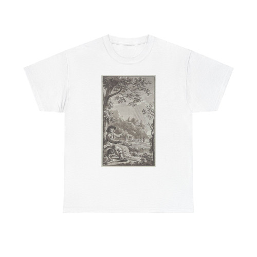 CHODOWIECKI, Daniel Nikolaus - Man Resting by the Wayside (Artwork) T-Shirt