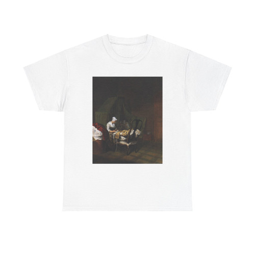 CHODOWIECKI, Daniel Nikolaus - The Lying-in Room (2) (Artwork) T-Shirt