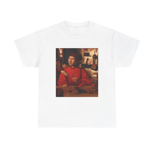 CHRISTUS, Petrus -portrait- St Eligius in His Workshop2 (Artwork) T-Shirt