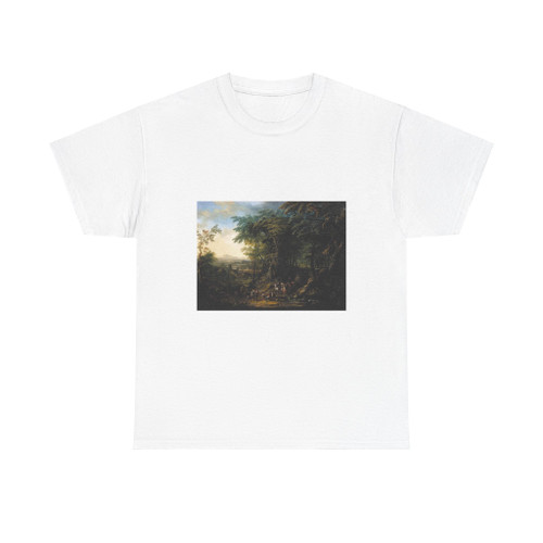 JANNECK, Franz Christoph - Travellers on a Forest Road (Artwork) T-Shirt