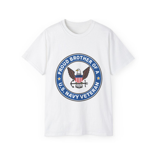 US Navy Veteran Proud Brother (U.S. Navy) T-Shirt