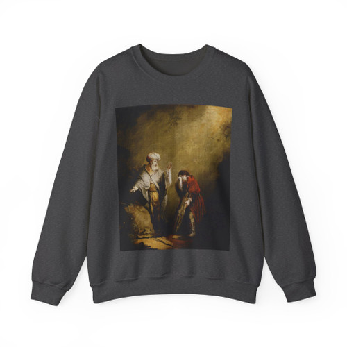 DIETRICH, Christian Wilhelm Ernst - The Sacrifice of Isaac (Artwork) Crewneck Sweatshirt
