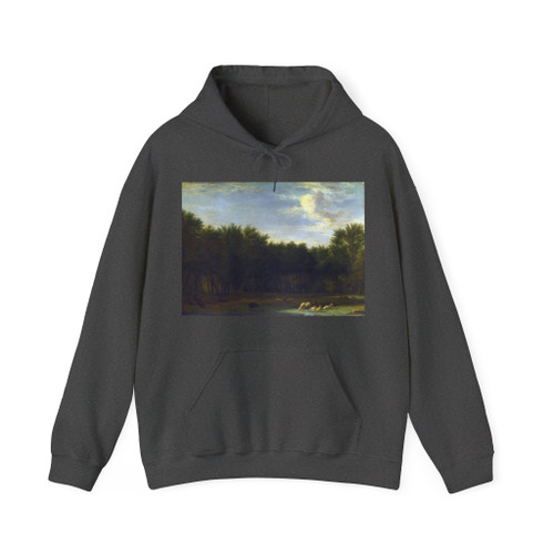 VELDE, Adriaen van de - The Edge of a Wood (Artwork) Hoodie