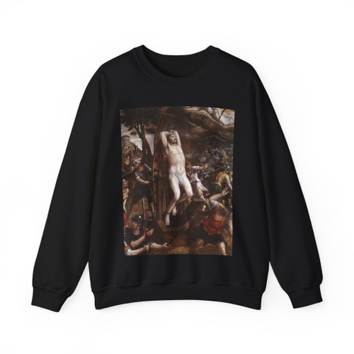 COXCIE, Michiel van - The Torture of St George (Artwork) Crewneck Sweatshirt