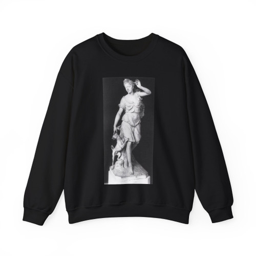 COYSEVOX, Antoine - The Duchesse de Bourgogne as Diana (Artwork) Crewneck Sweatshirt