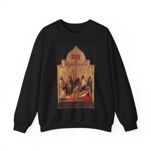 GIOTTINO (Giotto di Stefano) - Pieta of San Remigio (Artwork) Crewneck Sweatshirt