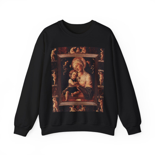 BASTIANI, Lazzaro - Madonna and Child in Painted Frame (Artwork) Crewneck Sweatshirt