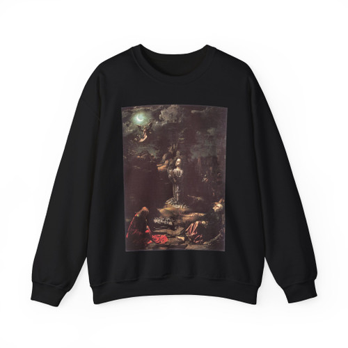 GOSSAERT, Jan (called Mabuse) - Agony in the Garden (Artwork) Crewneck Sweatshirt