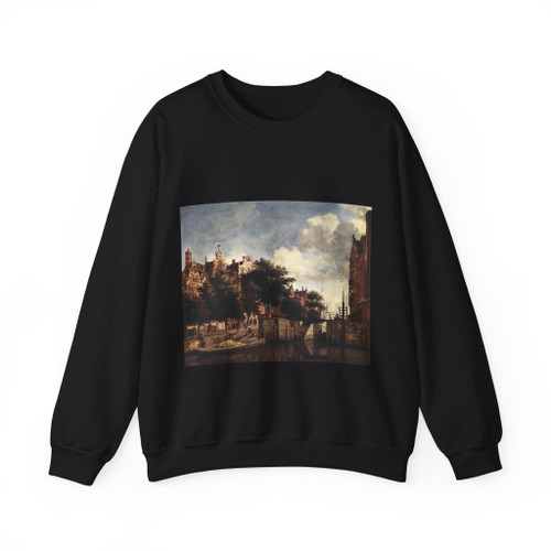 HEYDEN, Jan van der - The Martelaarsgracht in Amsterdam (Artwork) Crewneck Sweatshirt