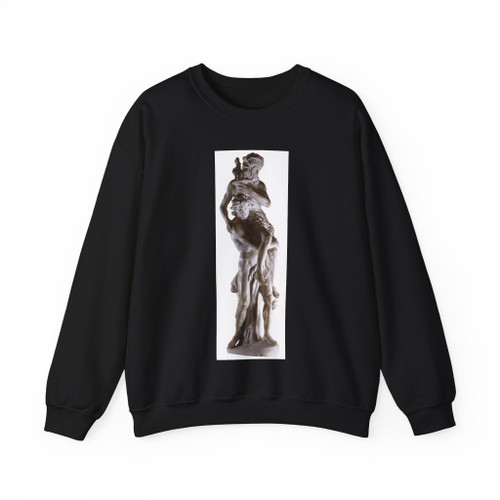 BERNINI, Gian Lorenzo - 1610 - Aeneas, Anchises, and Ascanius2 (Artwork) Crewneck Sweatshirt