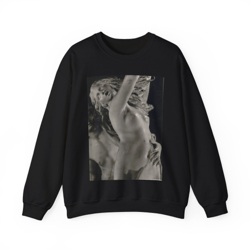 BERNINI, Gian Lorenzo - 1620 - Apollo and Daphne (detail) (Artwork) Crewneck Sweatshirt