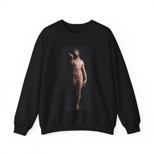 GRECO, El -sculptures- The Risen Christ (frontal view) (Artwork) Crewneck Sweatshirt