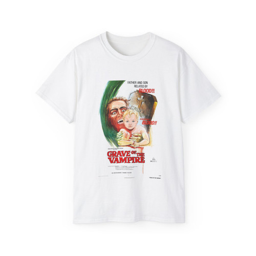 GRAVE OF THE VAMPIRE 1972 Movie Poster - T-Shirt